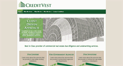 Desktop Screenshot of creditvest.com
